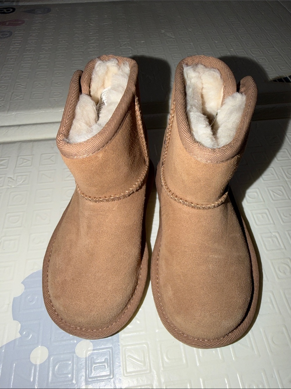 UGG Chestnut Suede Kids' Classic Mini II Boot